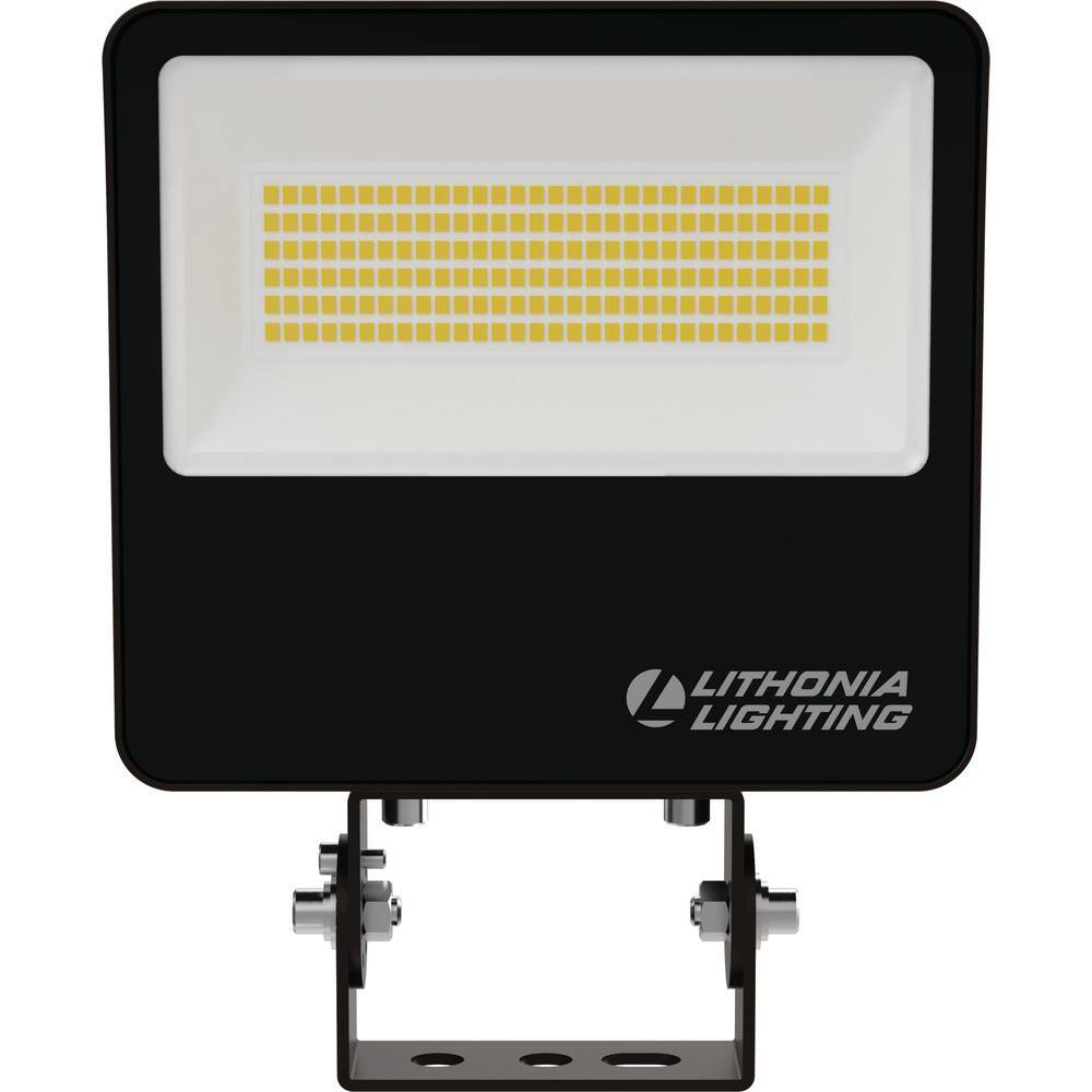 Lithonia Lighting Contractor Select ESXF2 Bronze Outdoor Integrated LED Flood Light with Switchable Lumens and CCT ESXF2 ALO SWW2 KY DDB M2