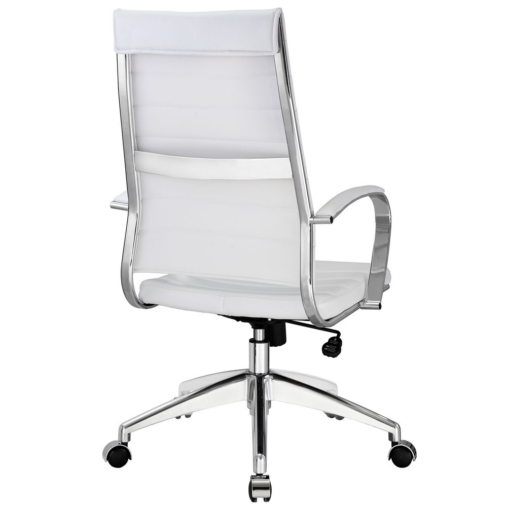 Jive Ribbed High Back Tall Executive Swivel Office Chair With Arms