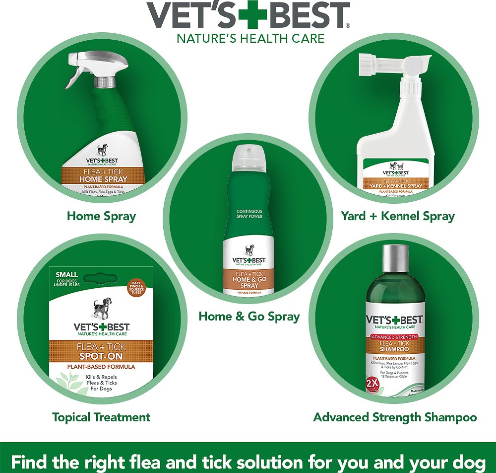 Vet's Best Indoor Flea and Tick Spray for Dogs and Cats andndash; Pet Empire and Supplies