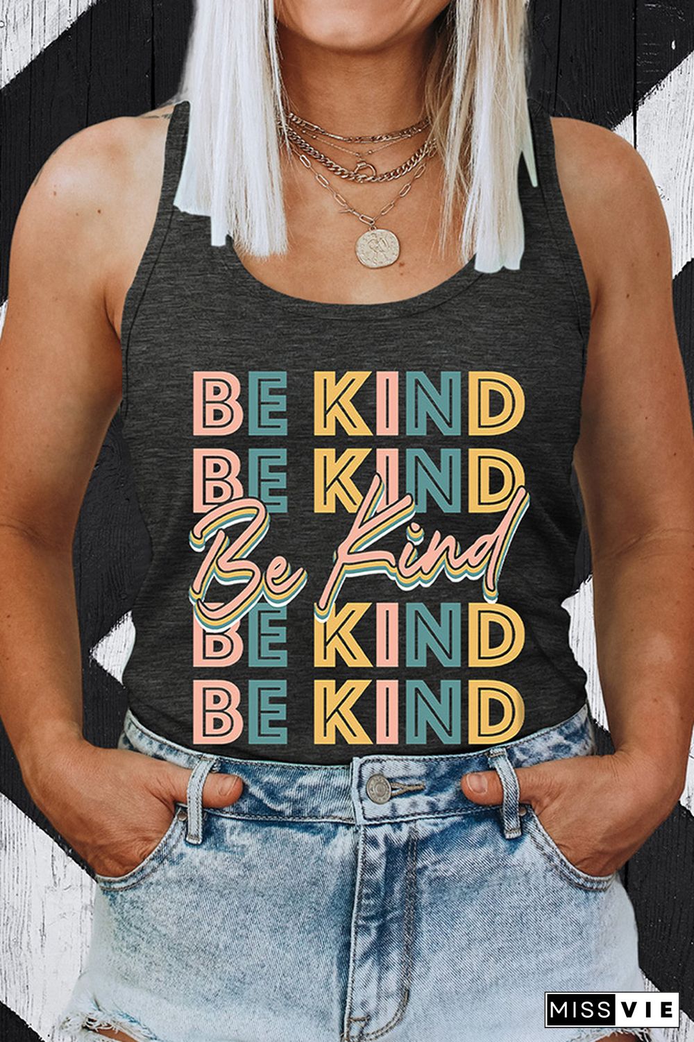 Be Kind Graphic Tank Top