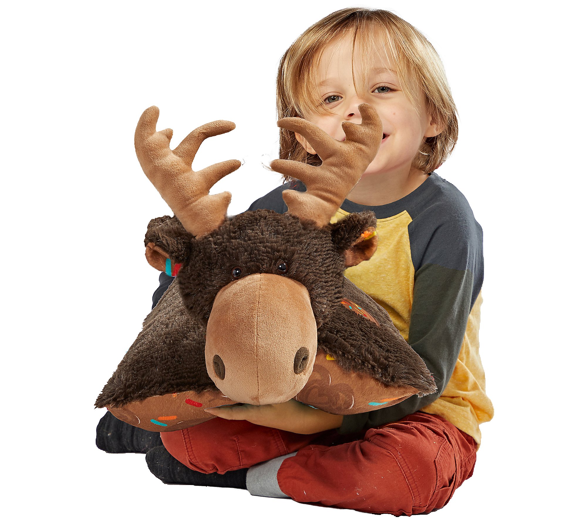 Pillow Pets Sweet Scented Chocolate Moose PlushToy