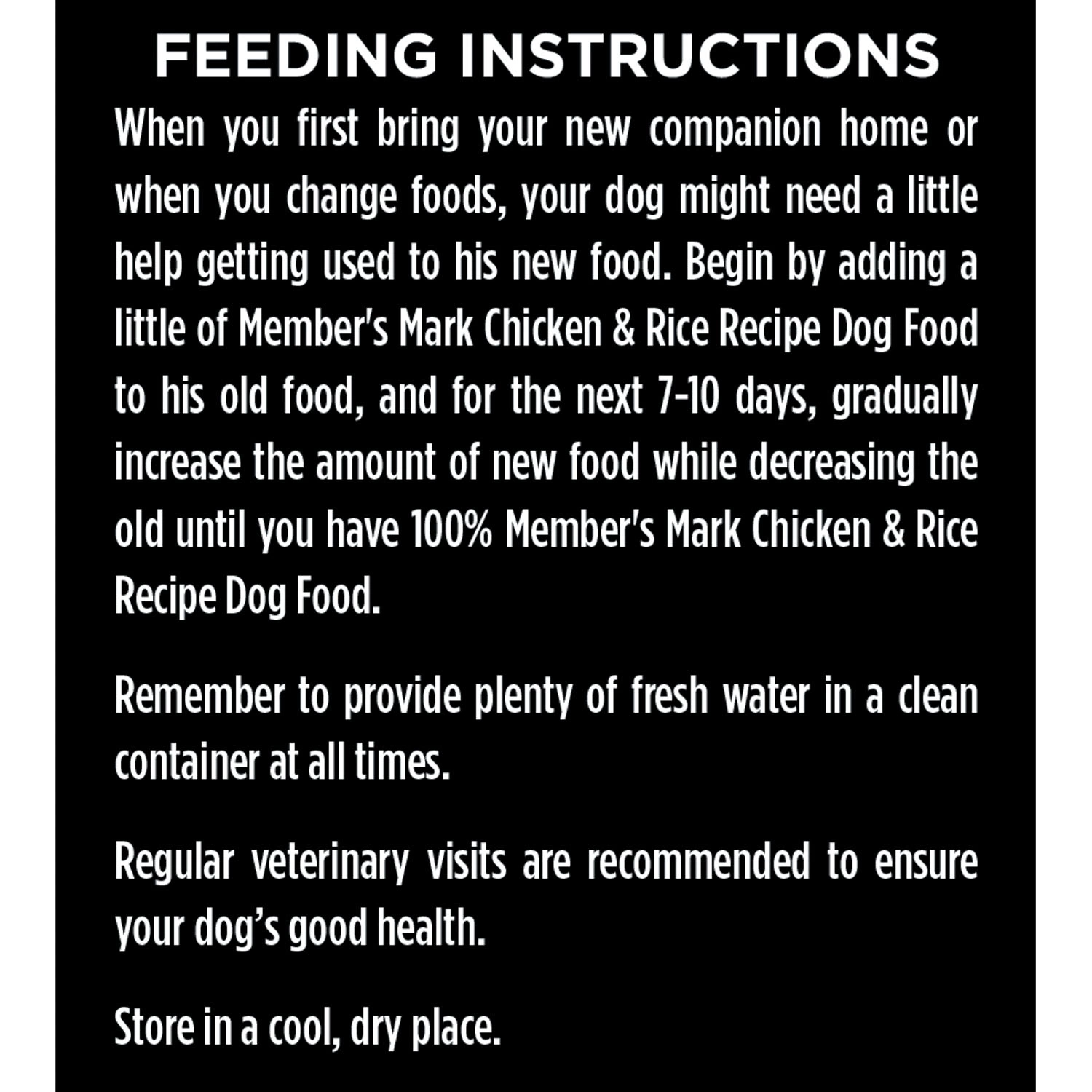 Member's Mark Exceed Dry Dog Food， Chicken and Rice (35 lbs.)