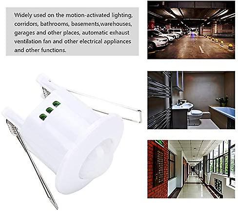 360recessed Light Sensor With Automatic Infrared Motion Sensor Delay