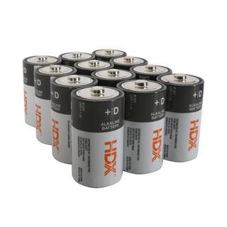 HDX D Alkaline Battery (12-Pack) 7111-12PDQ