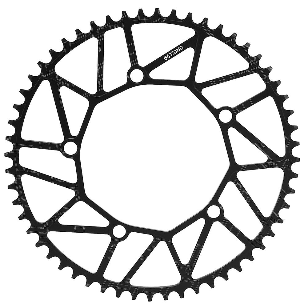 Ztto Ultra Light Lp Bike Positive andamp; Negative Teeth Single Chainring 130bcd Chain Wheel Bicycle Accessory(56t )