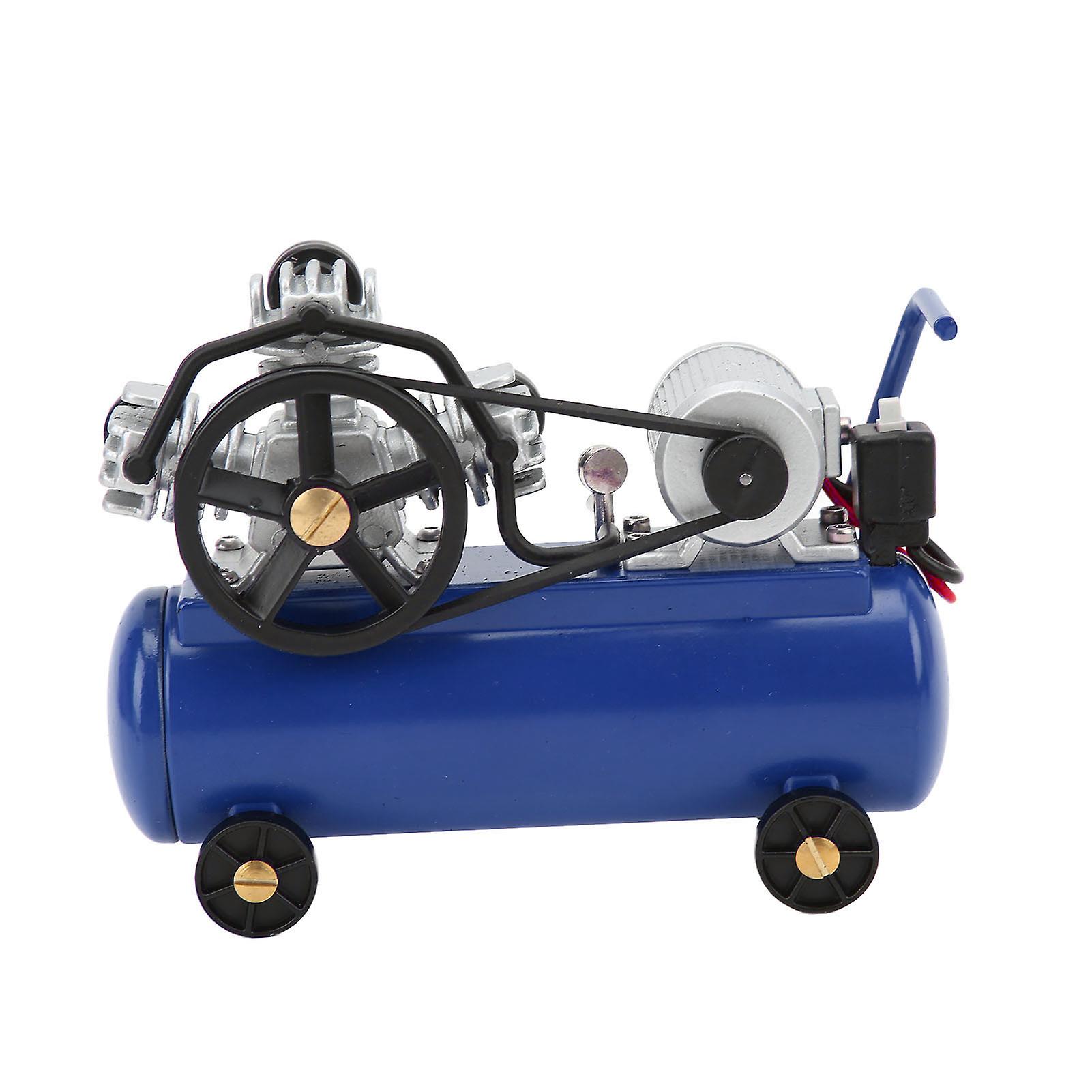 Mini Simulation Air Compressor Decoration Rc Accessories For Scx10 1/10 Remote Control Crawler Carblue