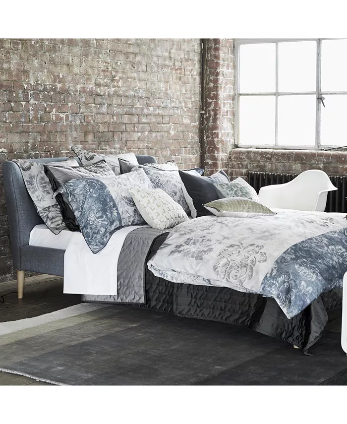 Designers Guild Damasco Graphite Standard Sham