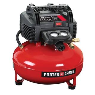 Porter-Cable 6 Gal. 150 PSI Portable Electric Air Compressor 18-Gauge Brad Nailer and 18-Gauge Brad Nails (900 per Box) PCFP12236BN18PP