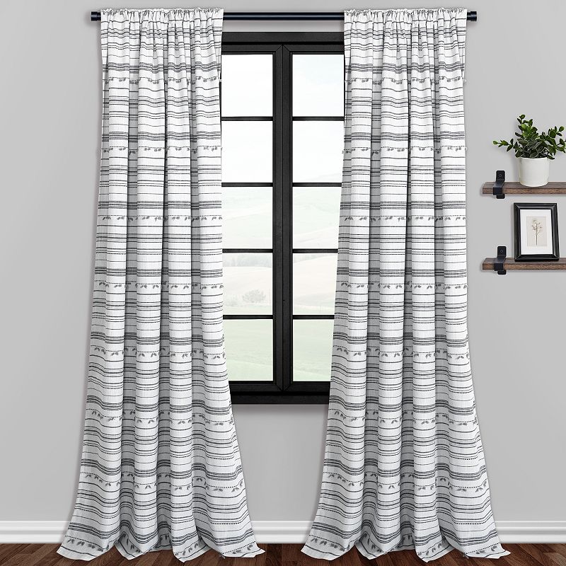 B. Smith Paige Lined Total Blackout Window Curtain Panel