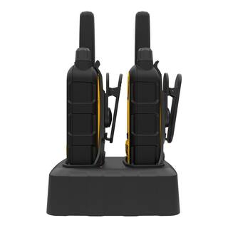 DW DXFRS800 Heavy-Duty 2-Watt Walkie Talkies (2-Pack) DXFRS800