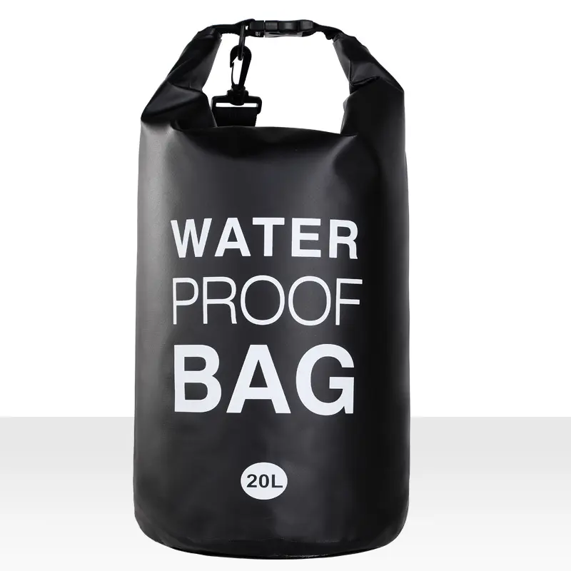 Custom 30L Pvc Ocean Pack Camping Hiking Small Plastic ocean dry pack Waterproof Duffel Dry Bag