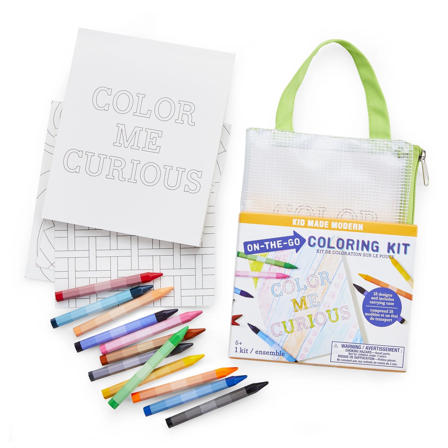 On-The-Go Coloring Kit - Kids Made Modern