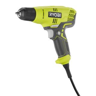 RYOBI 5.5 Amp Corded 38 in. Variable Speed Compact DrillDriver with Bag D43K