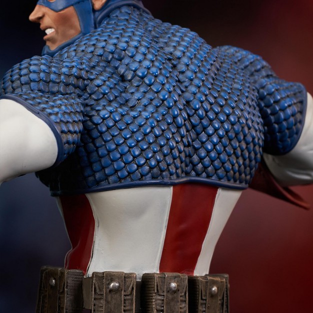 Diamond Select Marvel Captain America 6 Inch Resin Bust