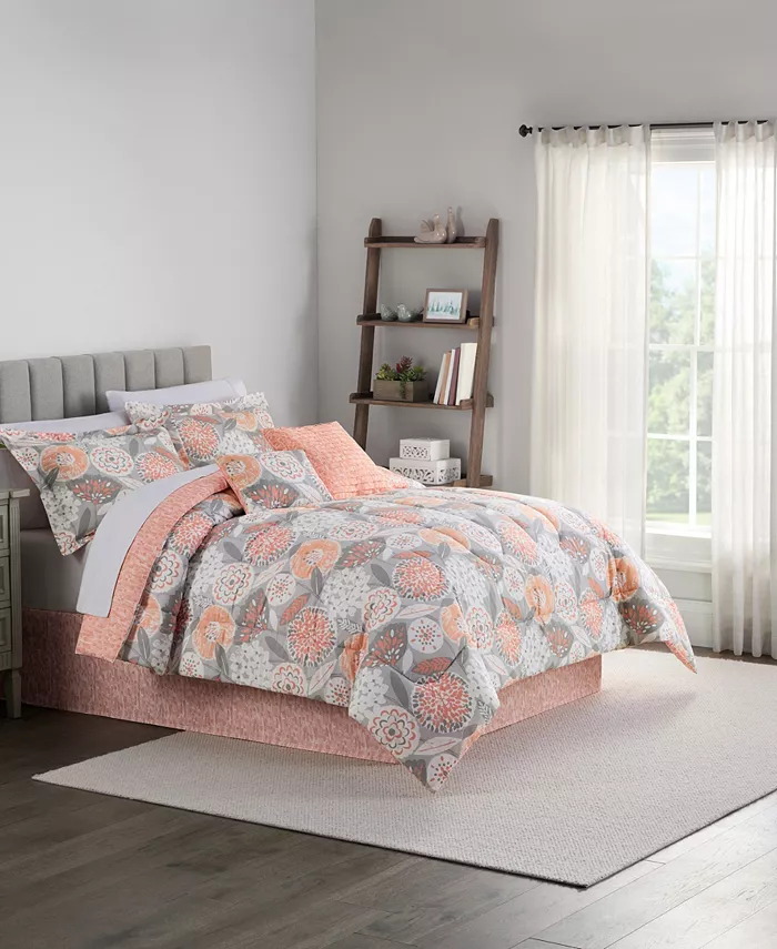 Waverly Century Floral 6-Pc. Comforter Set， Queen