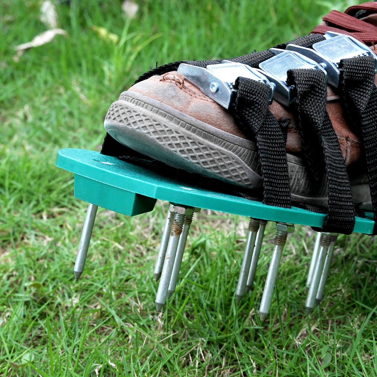 Fixm Lawn Aerator Spike Shoes Loose Soil Shoes Garden Soil Treating Respiration Care