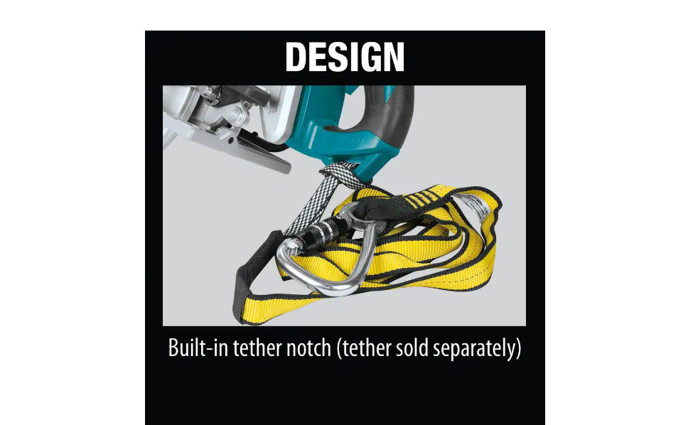 Makita XSR01Z 18-Volt X2 LXT (36-Volt) Brushless Cordless Rear Handle 7.25 in. Circular Saw (Tool-Only) with B61656 Bonus 7.25 in. Saw Blade