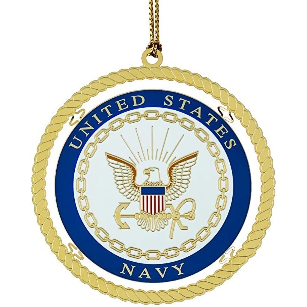 ChemArt  Navy Ornament