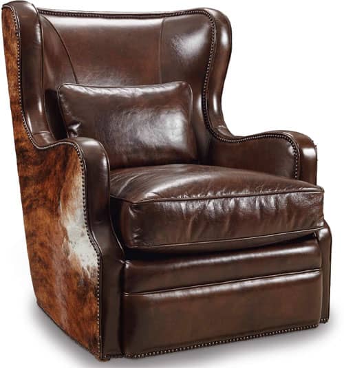 Hooker Furniture Living Room Wellington Swivel Club Chair