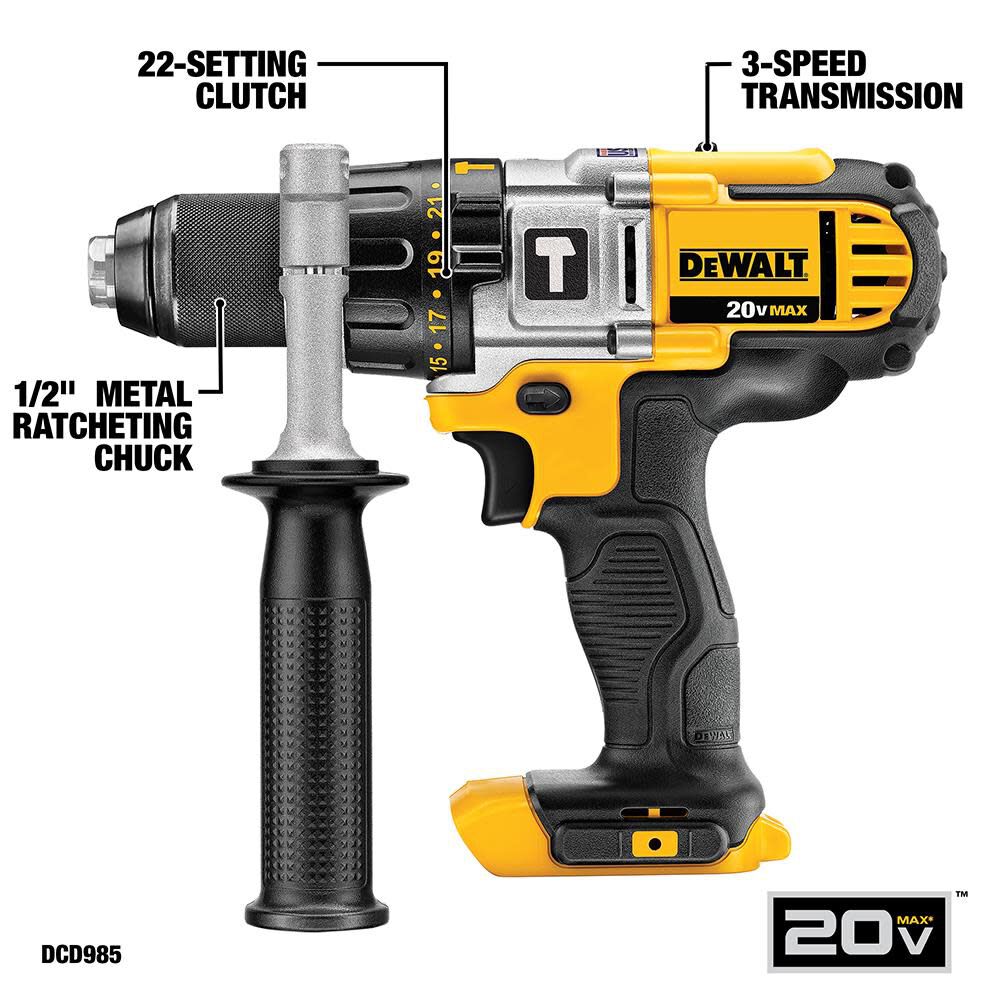 DW 20V MAX 5 Tool Combo Kit DCK590L2 from DW