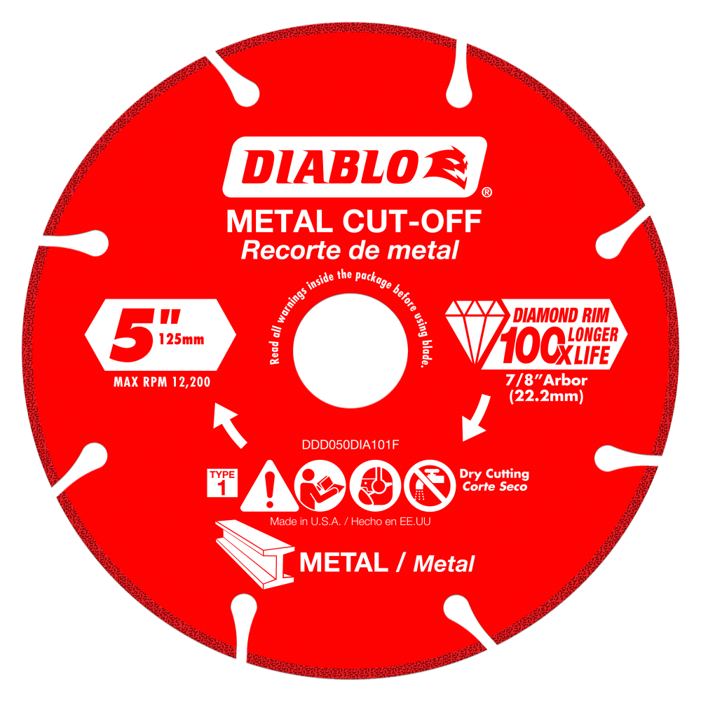 Diablo Tools 5 Diamond Metal Cut-Off Blade ;