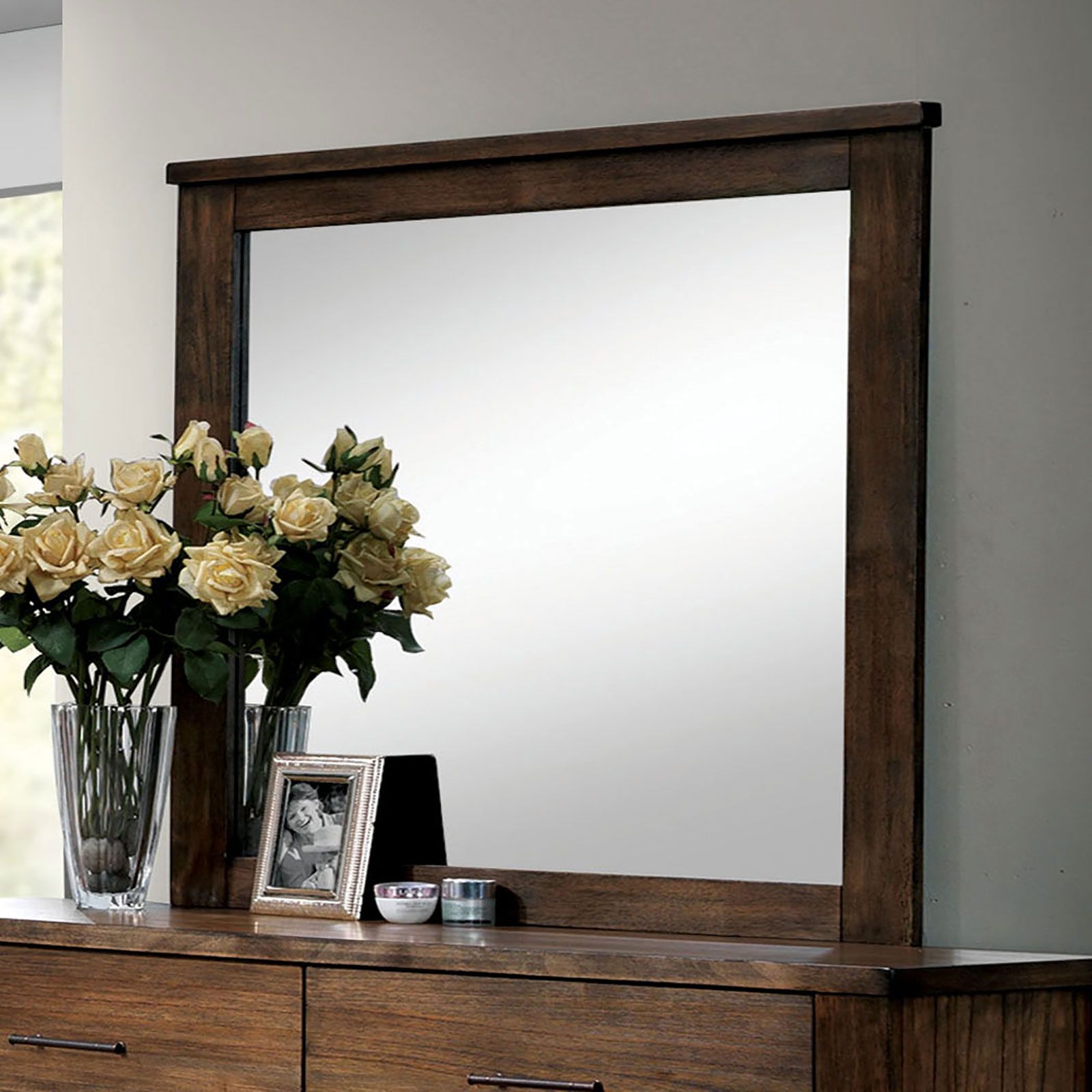 Elkton Mirror  Antique Oak