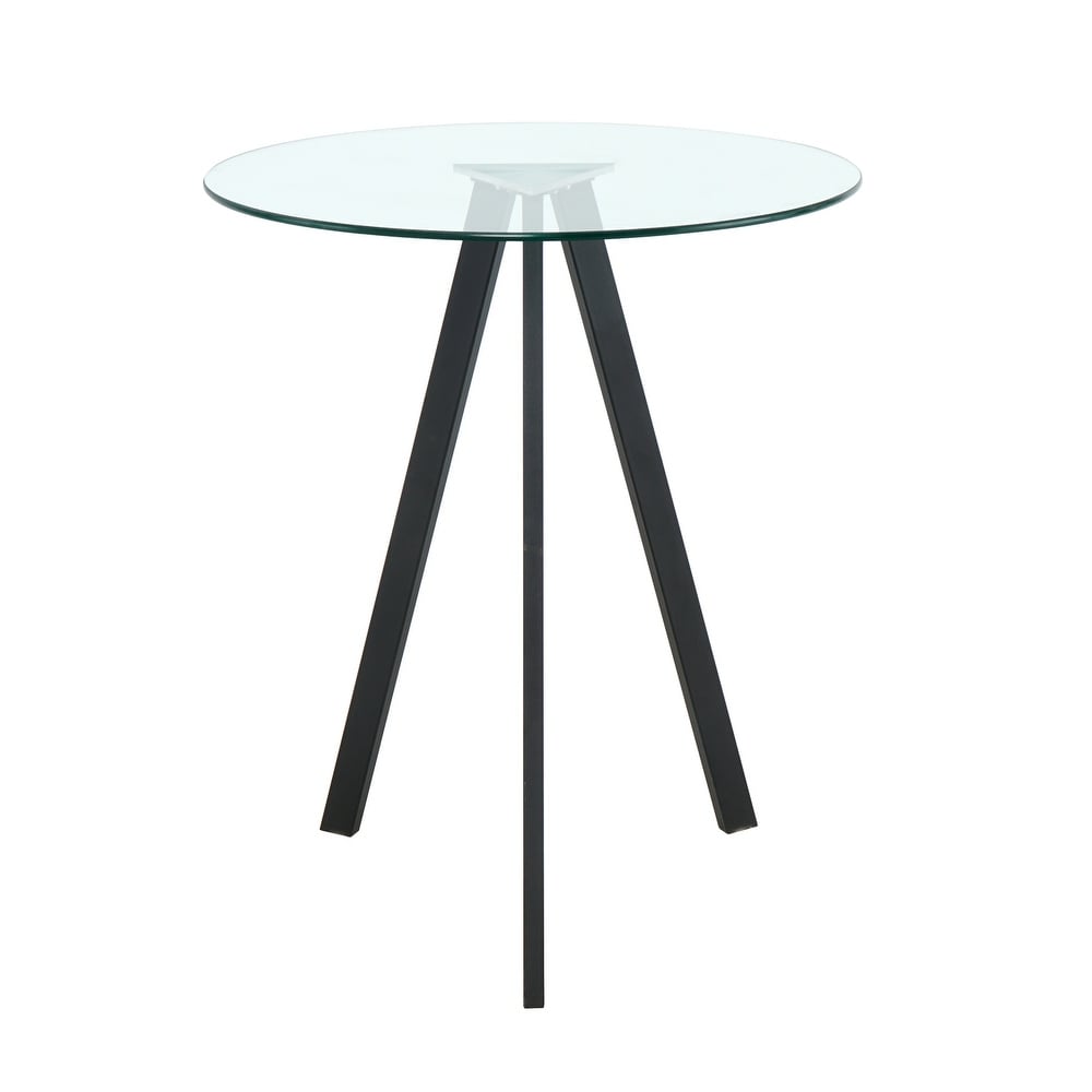 Glass Dining Table ROUND Tempered Glass BAR Table top