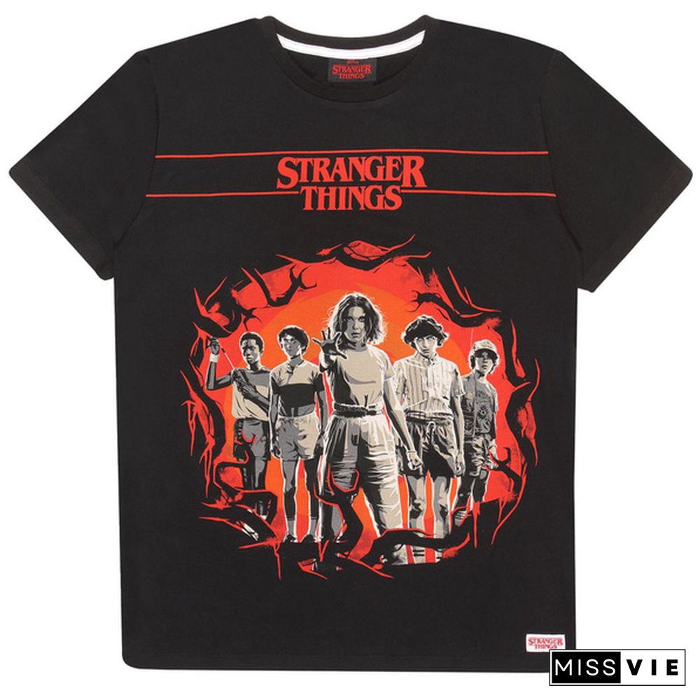 Stranger Things Boys Characters T-Shirt