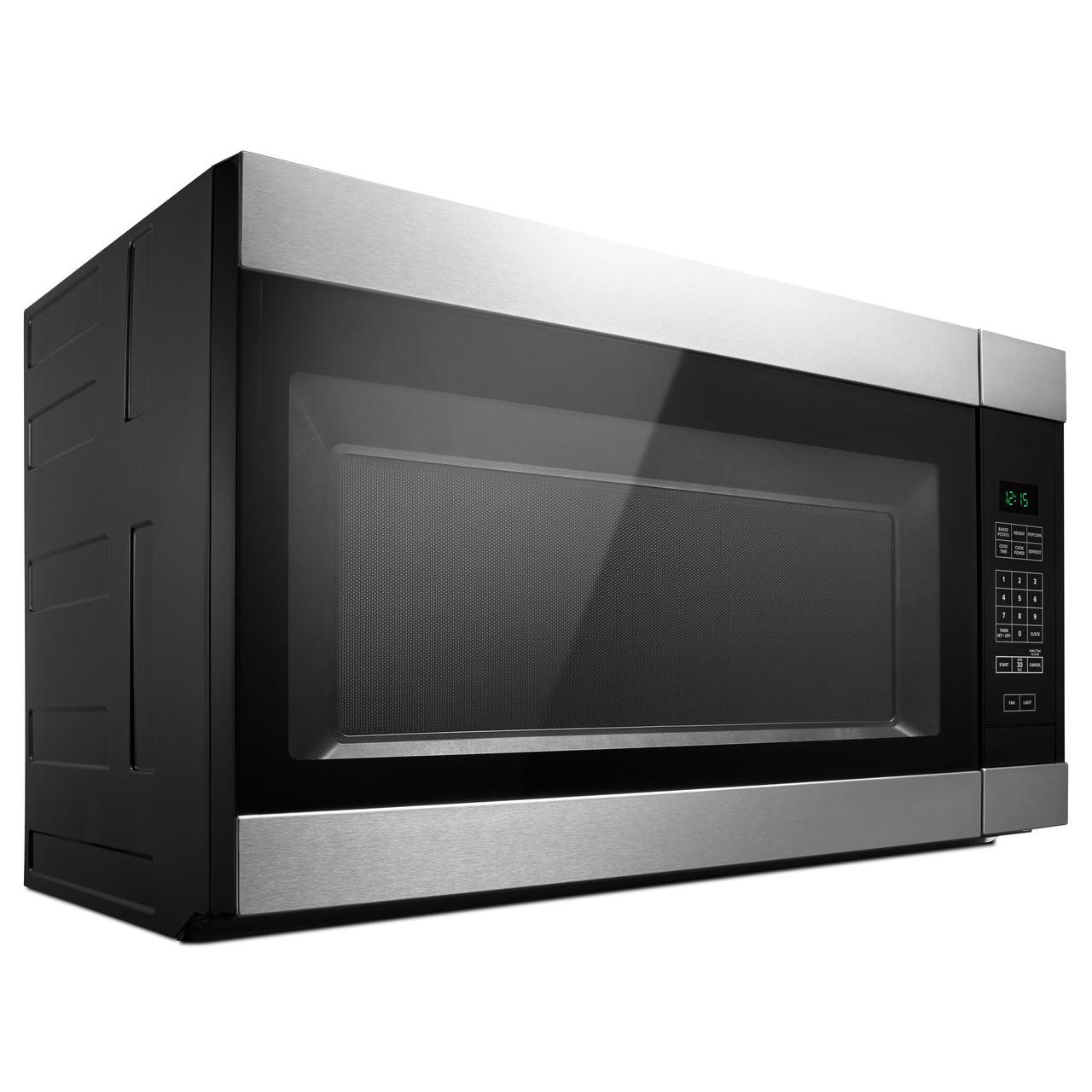 Amana 30-inch, 1.6 cu. ft. Over-the-Range Microwave Oven AMV2307PFS