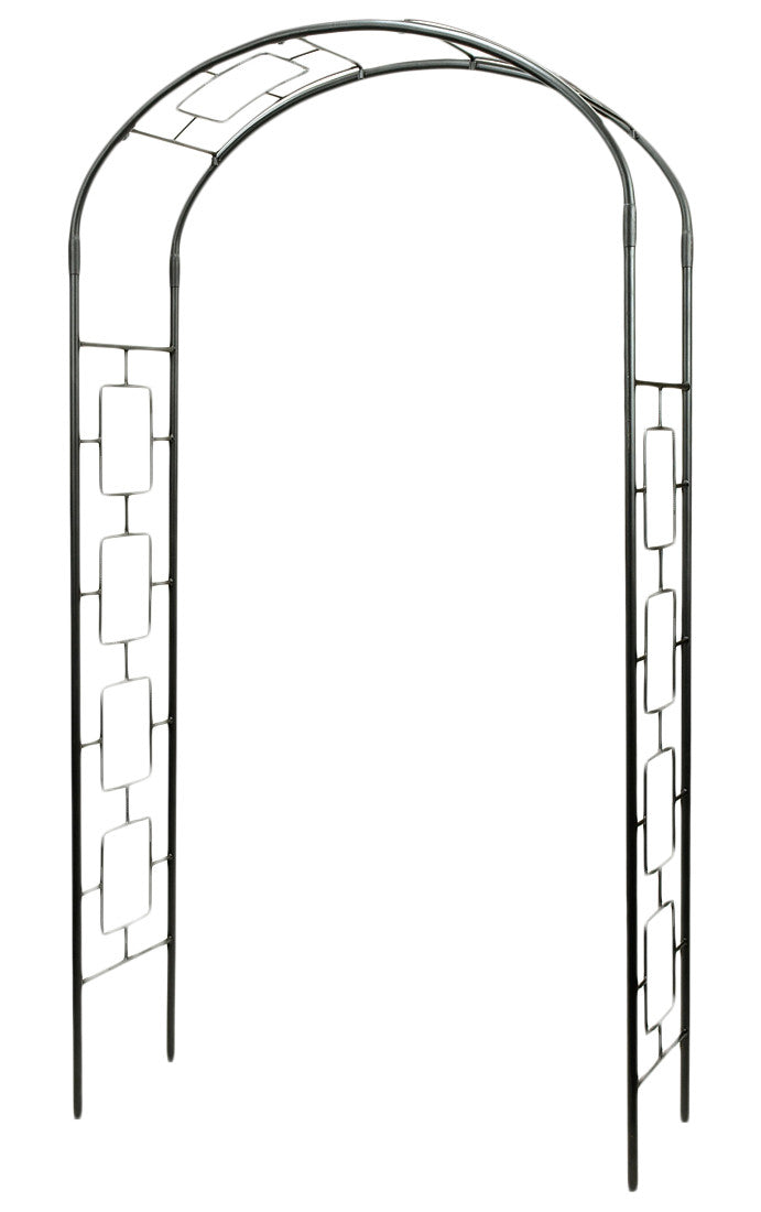 Achla Designs Modern 8.25 ft. Iron Arch Arbor