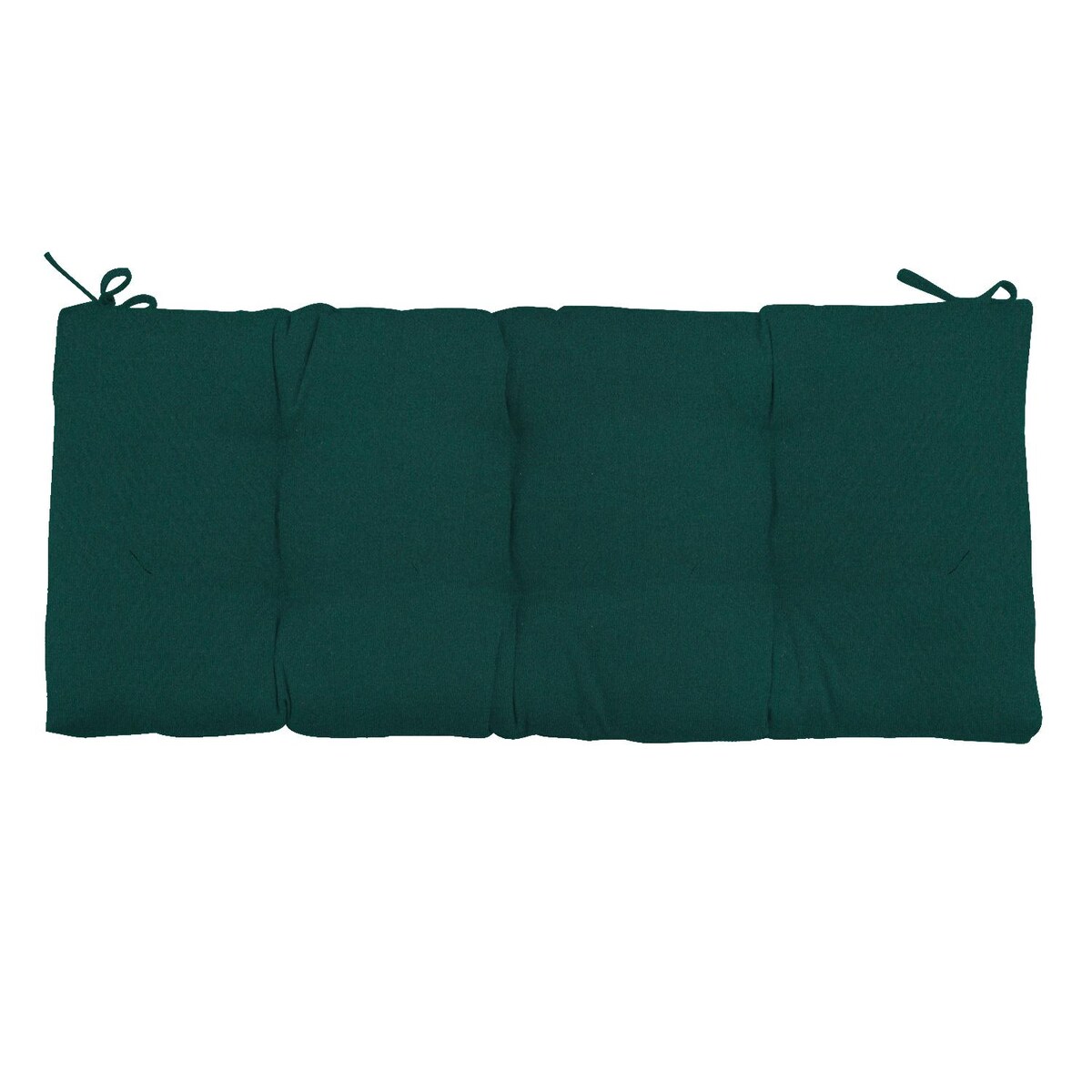 Sunbrella Canvas Forest Green Large Outdoor Replacement Bench Cushion By Signature