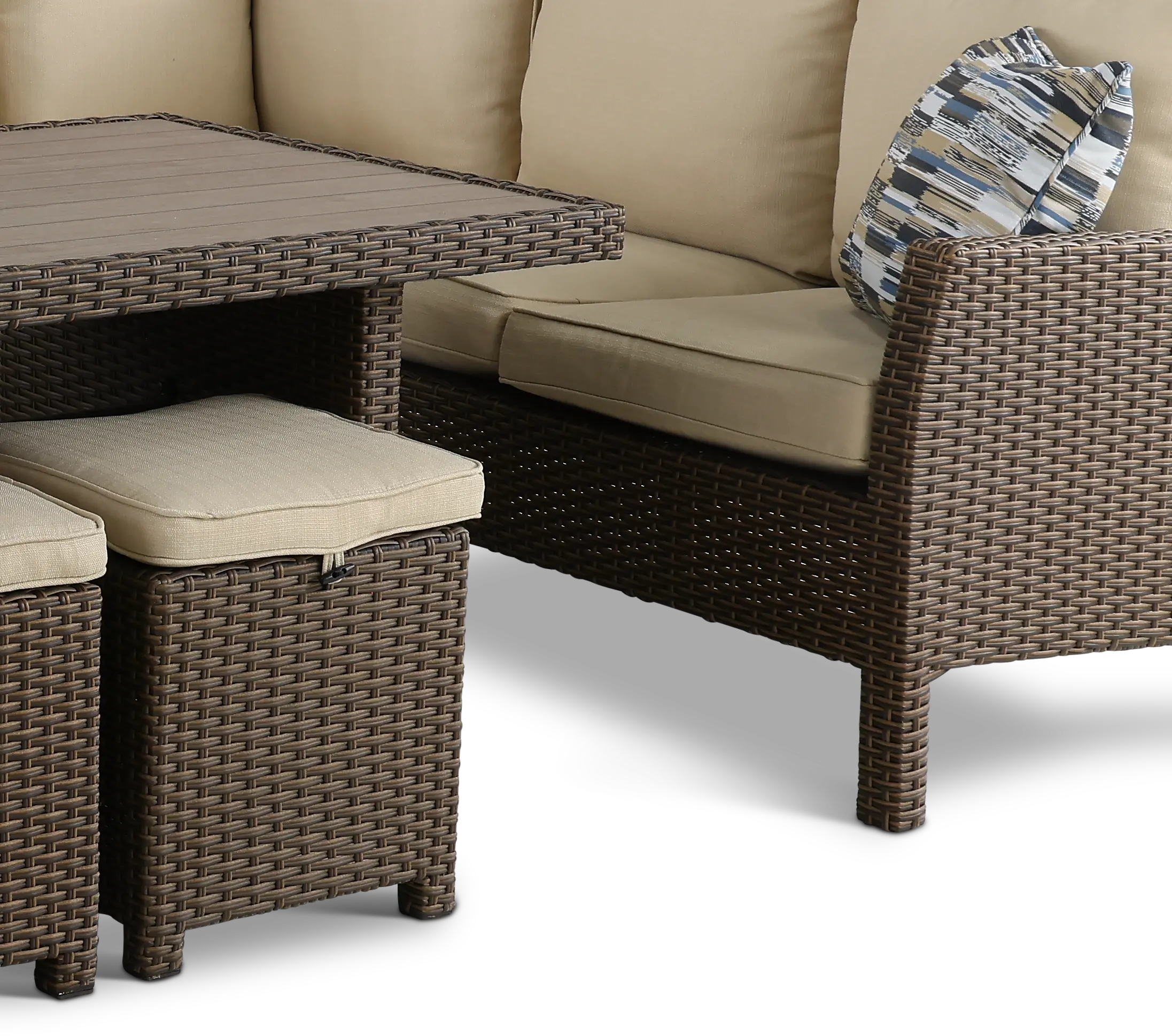 Arcadia 6 Piece Outdoor Patio Furniture Set