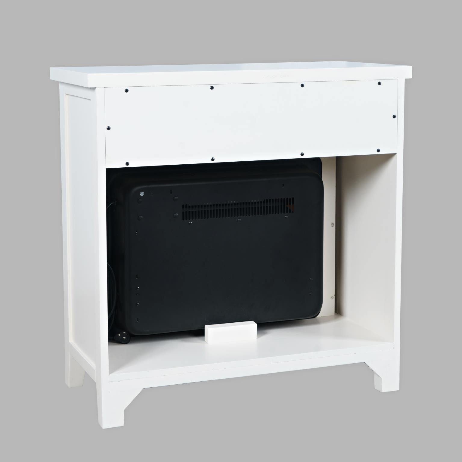 Urban White 32 Electric Fireplace & Media Console