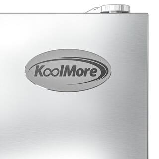 Koolmore 12 cu. ft. Commercial One Door Auto Defrost Upright Reach-In Freezer in Stainless Steel RIF-1D-SS12C