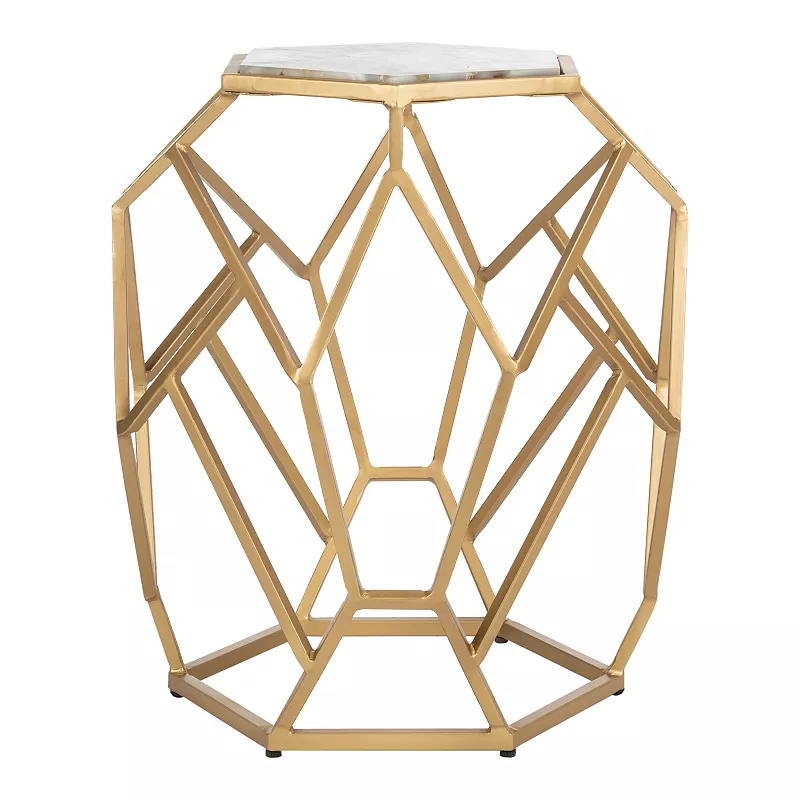 Safavieh Ava Geometric Accent Table