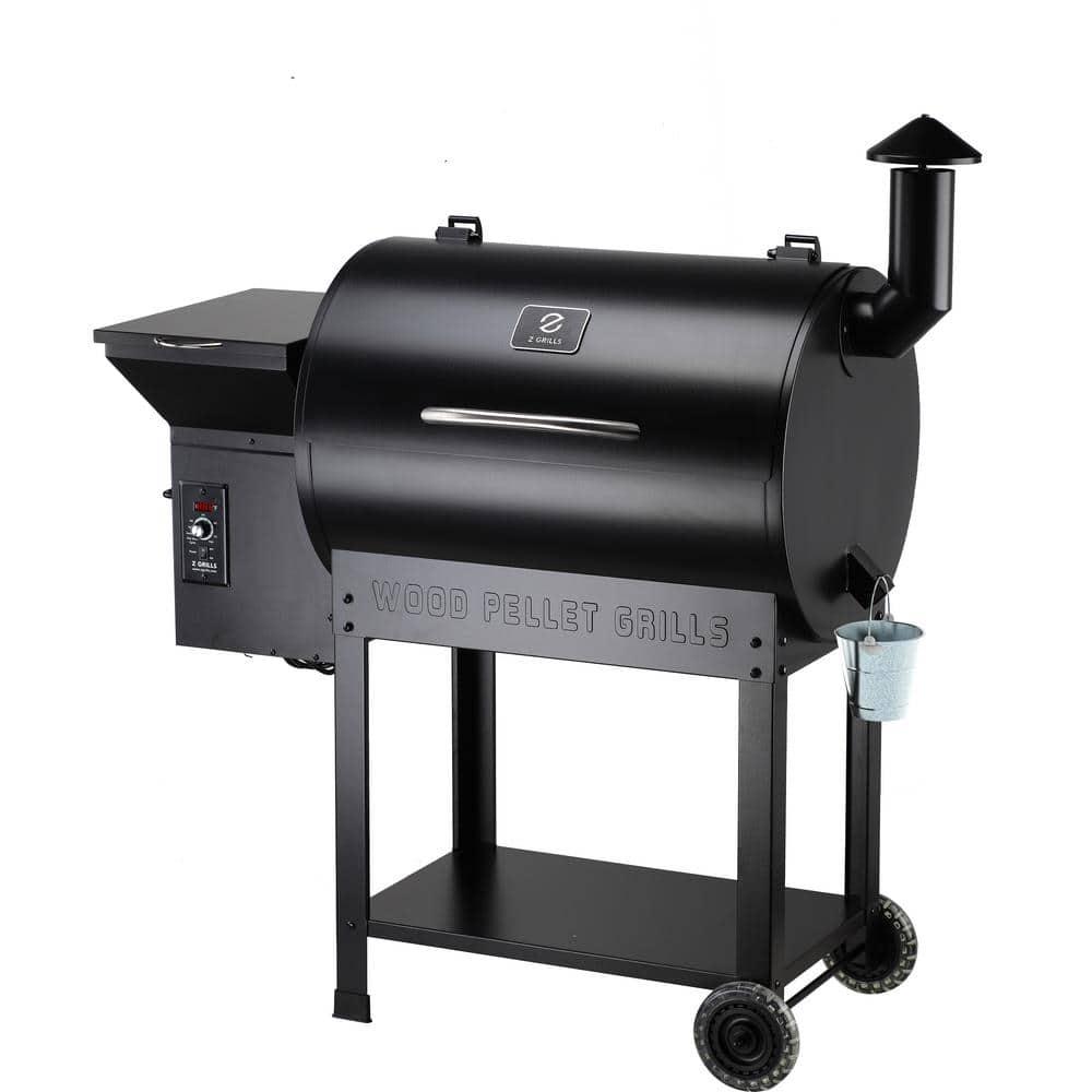 Z GRILLS 694 sq in Pellet Grill and Smoker Black