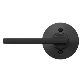 Schlage Latitude Matte Black Dummy Door Handle F170 G LAT 622