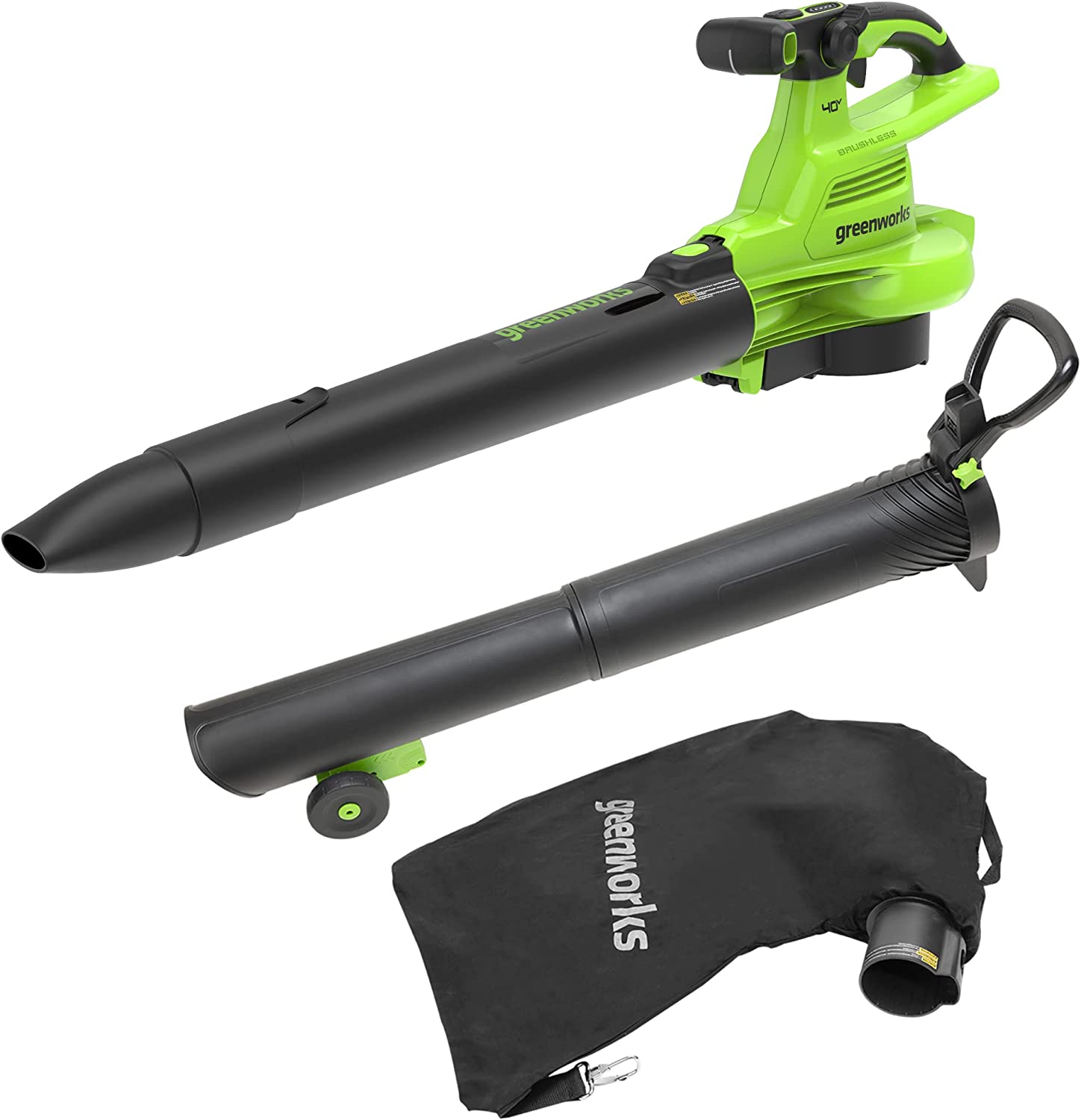 40V 505 CFM Cordless Battery Leaf Blower/Vacumn (Tool Only)| Greenworks Tools