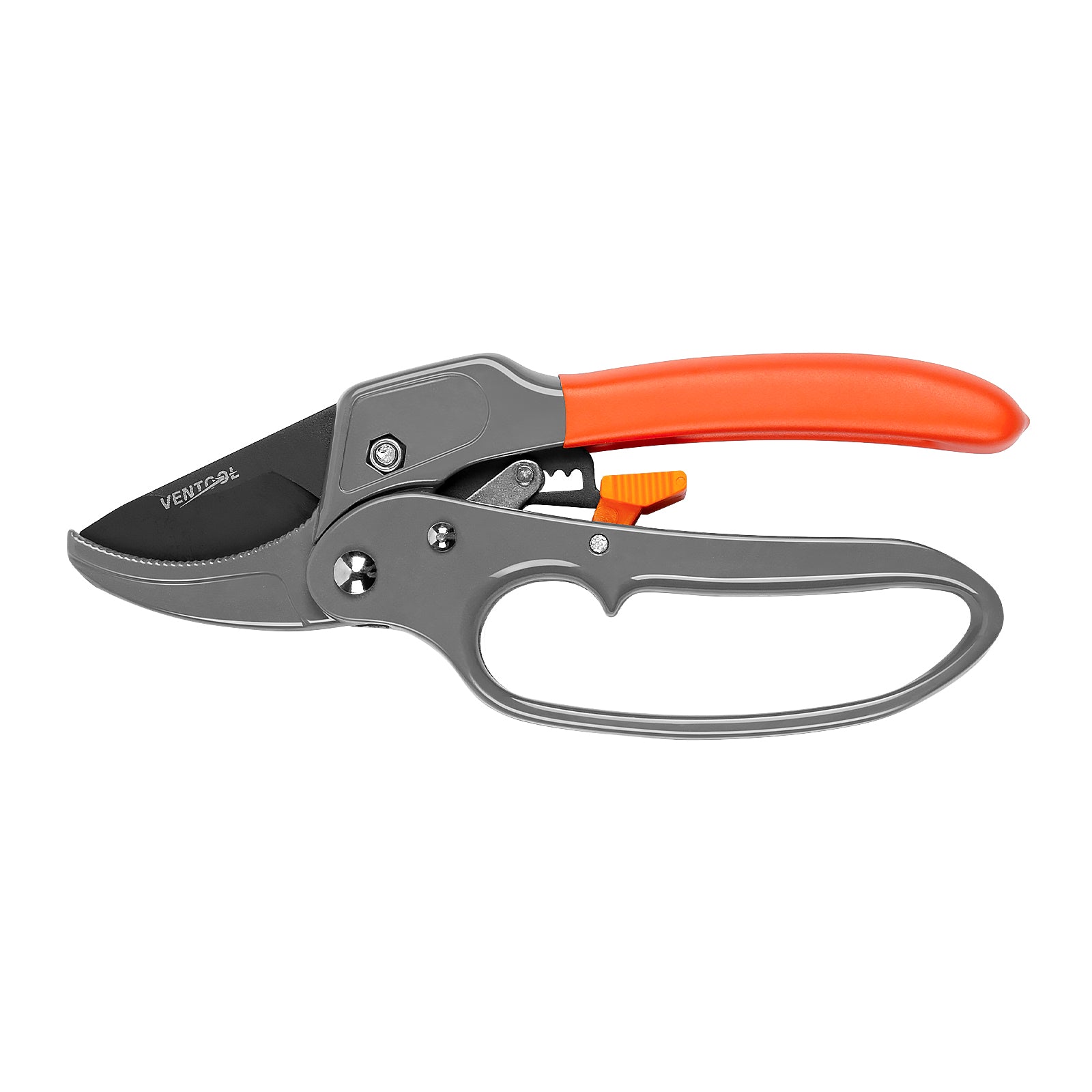 Ventool 8"/200mm Rachet Pruning Shears, Heavy-duty Hand Pruners