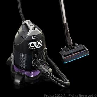 Prolux CTX PET Bagless Corded Water Filtered MultiSurface Black Canister Vacuum ctx250