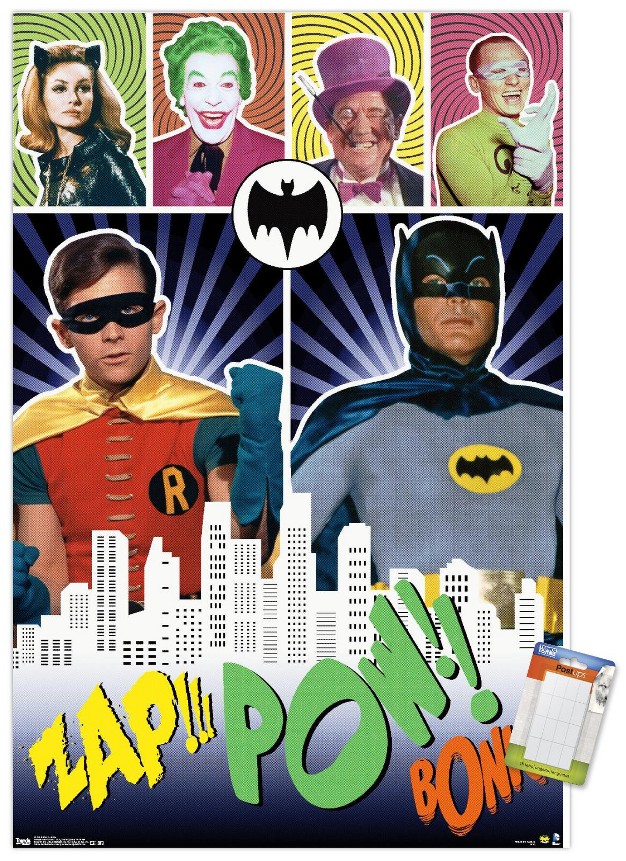 Trends International Dc Comics Tv Batman Tv Series Pow Unframed Wall Poster Prints