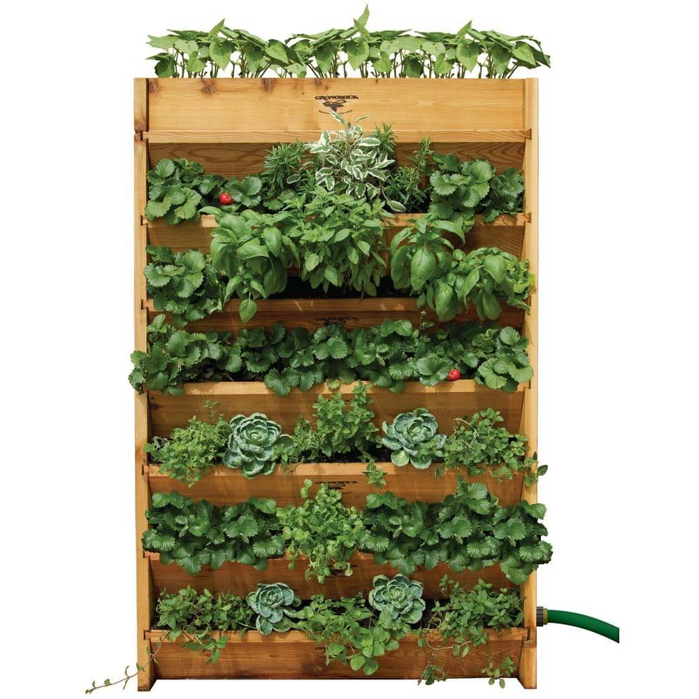 Gronomics 32 in. W x 45 in. H x 9 in. D Vertical Garden Bed VG 32-45