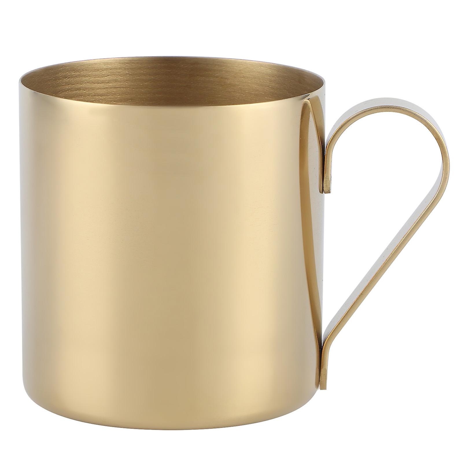 400ml Cocktail Mug 304 Stainless Steel Beer Coffee Water Drinking Cup Bar DrinkwareGold