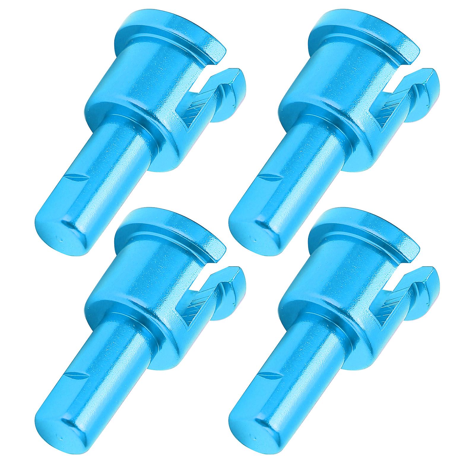 4pcs Rc Differential Cup Wear Resistance Durable Aluminum Alloy Differential Cup Connectors For Remote Control Carblue