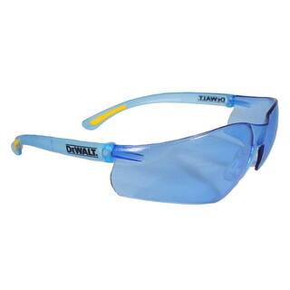 DW Safety Glasses Contractor Pro with Light Blue Lens DPG52-BC