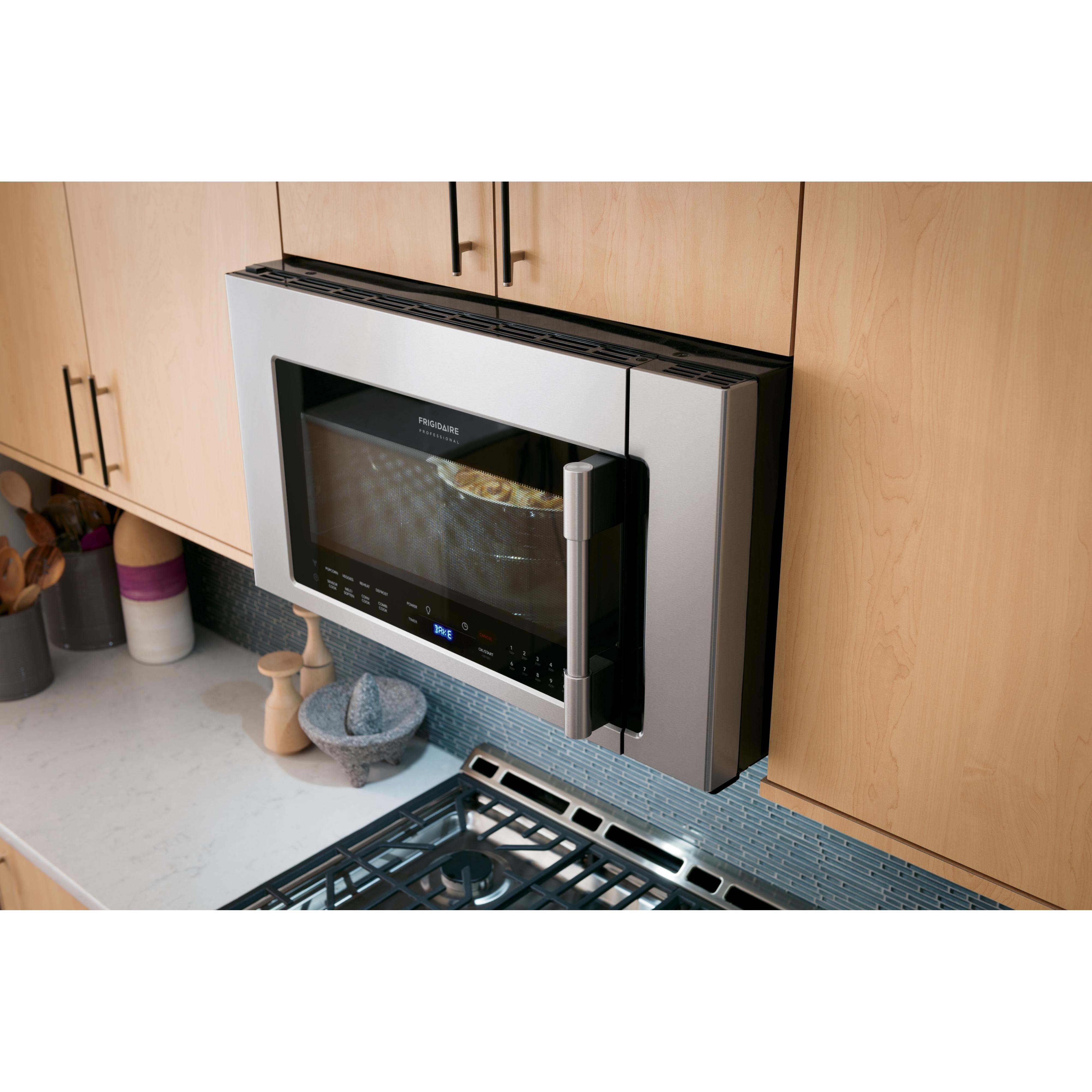 Frigidaire Professional 30-inch, 1.8 cu. ft. Over-the-Range Microwave Oven with Convection CPBM3077RF