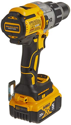 DEWALT 20V MAX XR Hammer Drill Kit， Brushless， 3-Speed (DCD996P2)