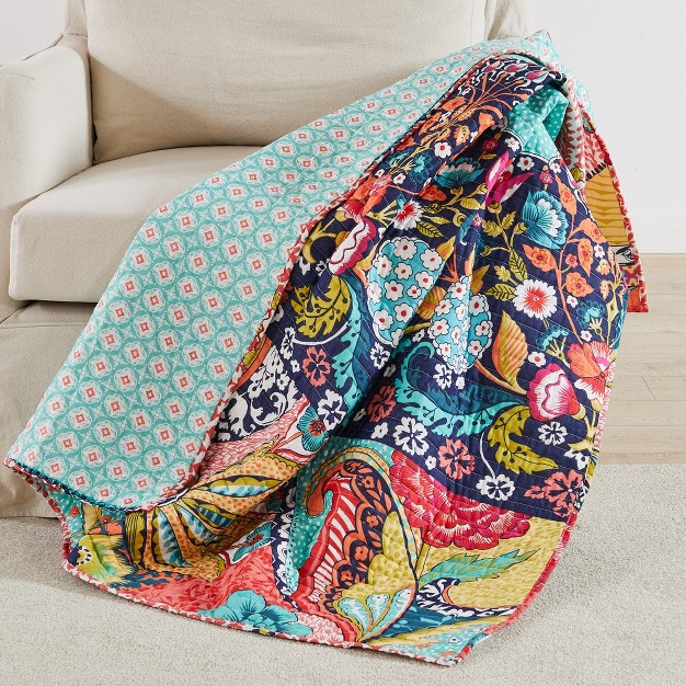 Jules Bohemian Quilted Throw Levtex Home