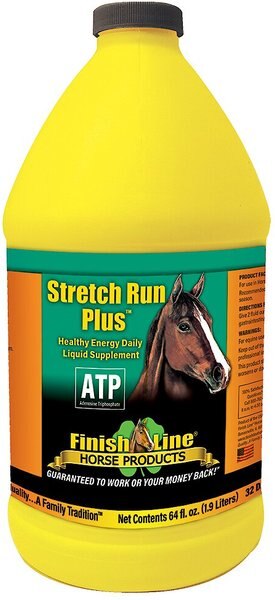 Finish Line Stretch Run Plus Endurance and Recovery Liquid Horse Supplement