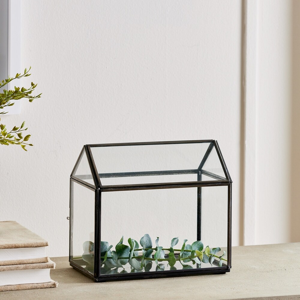 Cottage Terrarium Large Black